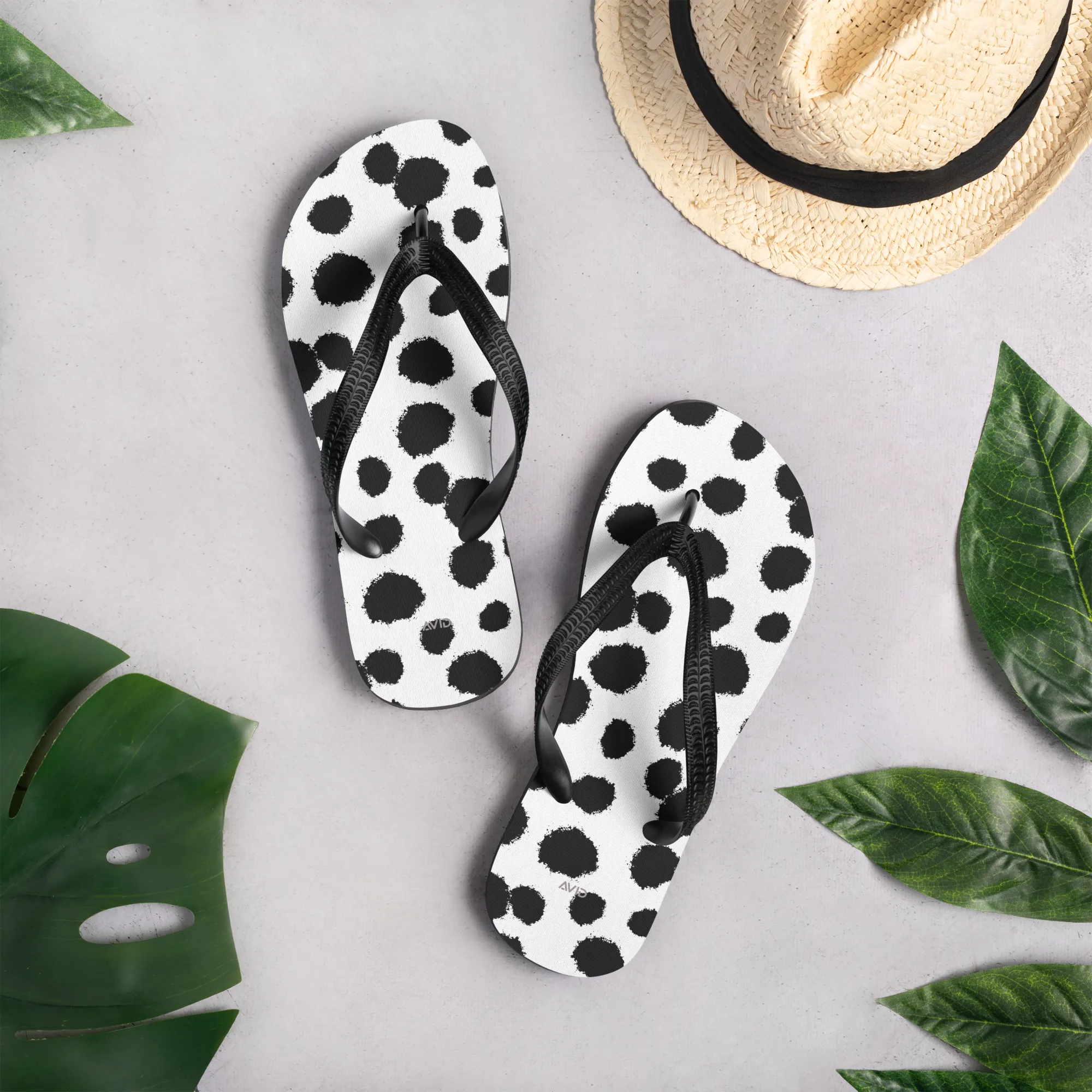 Avid London Dalmatian - Flip-Flops
