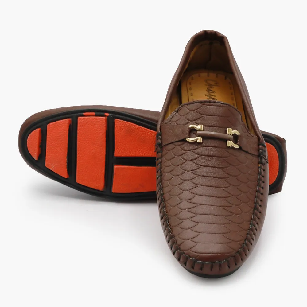 Boys Loafer - Brown