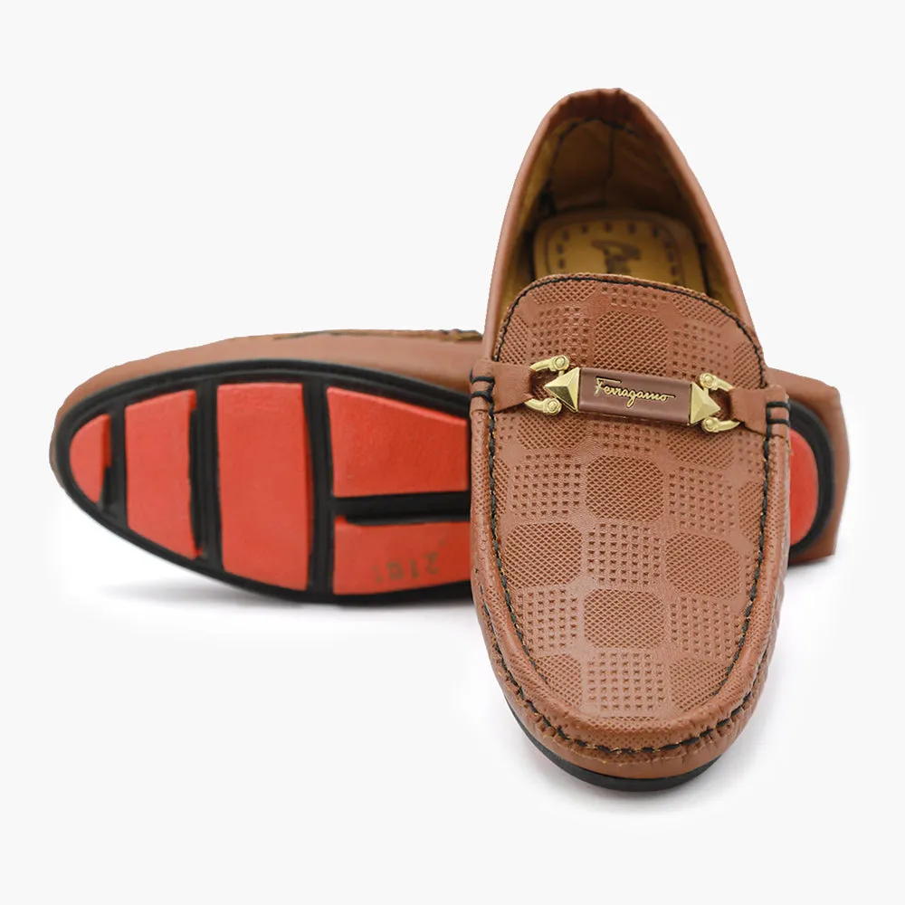 Boys Loafer - Mustard