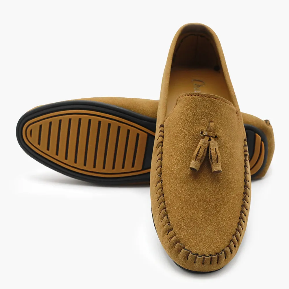 Boys Loafer - Mustard
