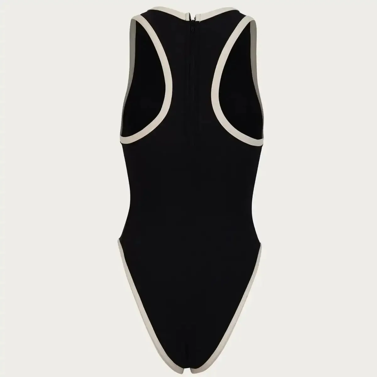 Classic Monokini Patchwork Swimsuit