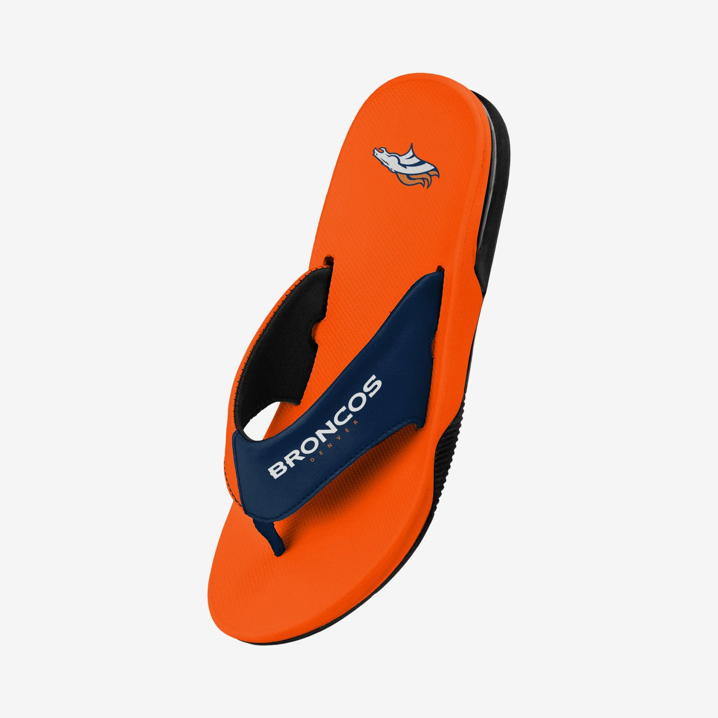 Denver Broncos Team Color Contour Flip Flop
