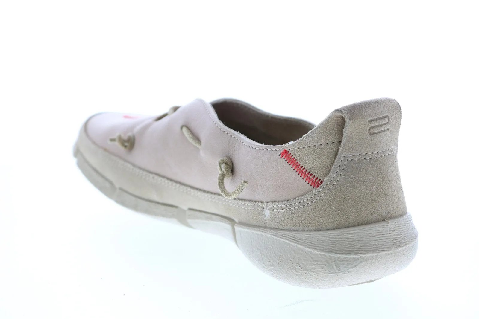 Ecco 2nd Nature Slip-On 10163-51728 Womens Beige Suede Slip On Loafer Flats Shoes