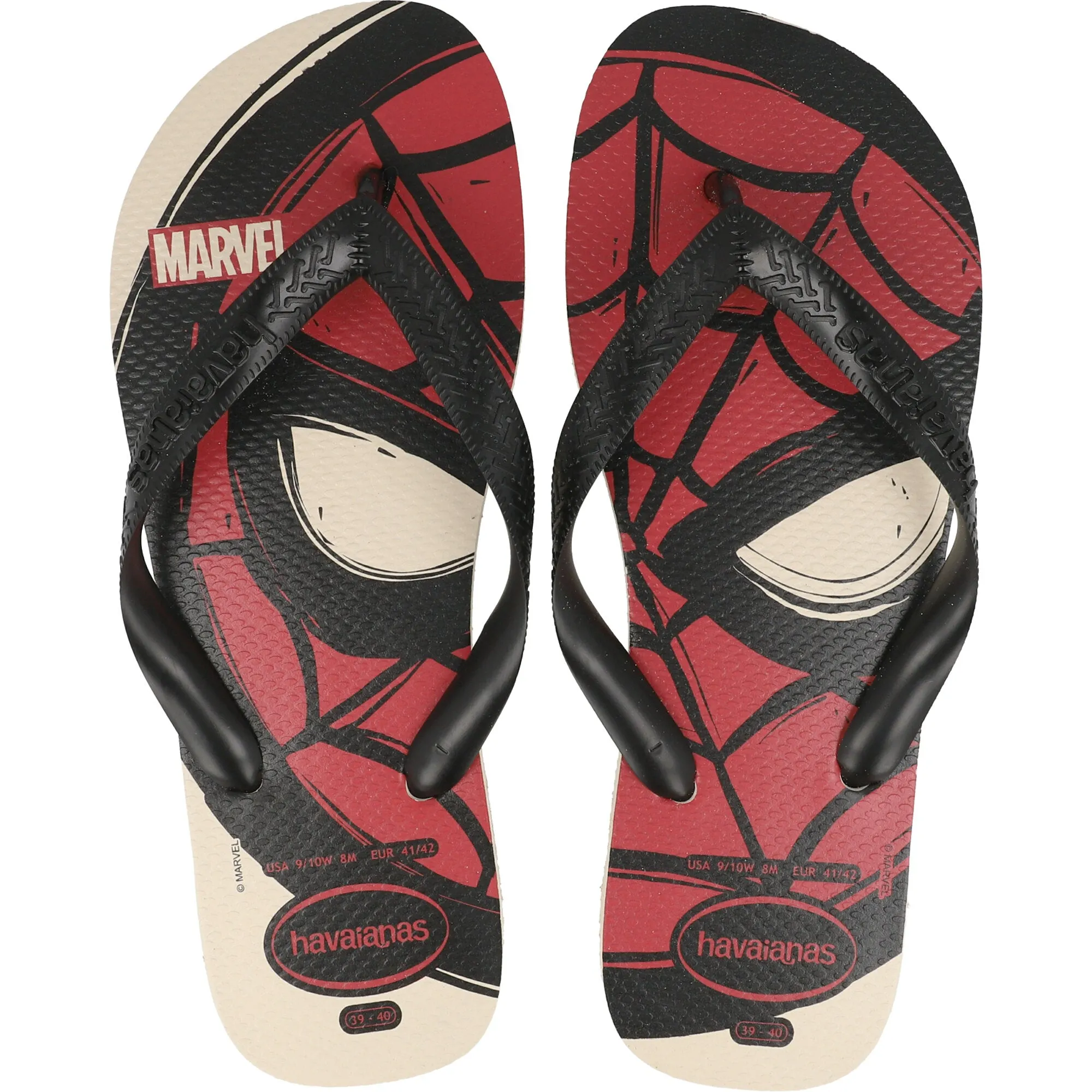 Havaianas Marvel Logomania Beige Flip-Flops