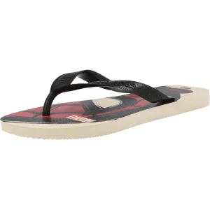 Havaianas Marvel Logomania Beige Flip-Flops