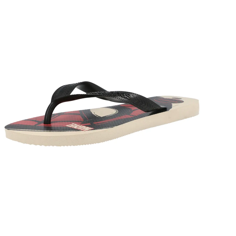 Havaianas Marvel Logomania Beige Flip-Flops