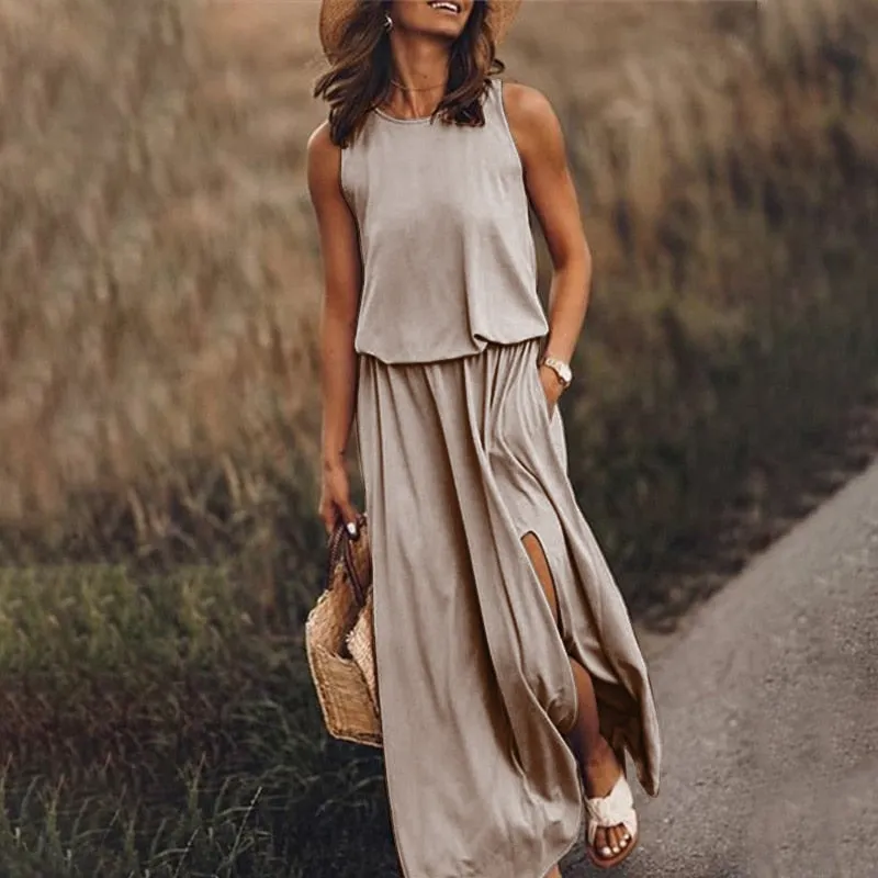 New Elegant Oversized Sleeveless Dresses