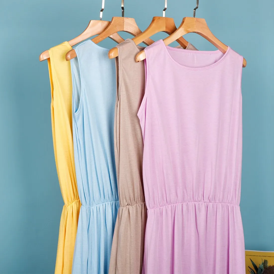 New Elegant Oversized Sleeveless Dresses
