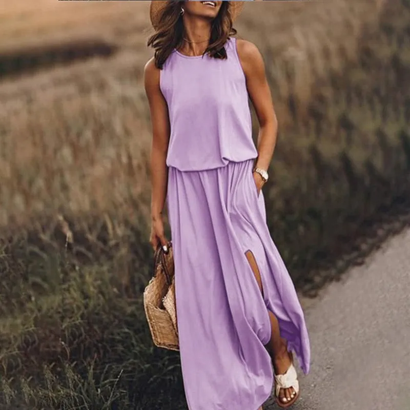 New Elegant Oversized Sleeveless Dresses