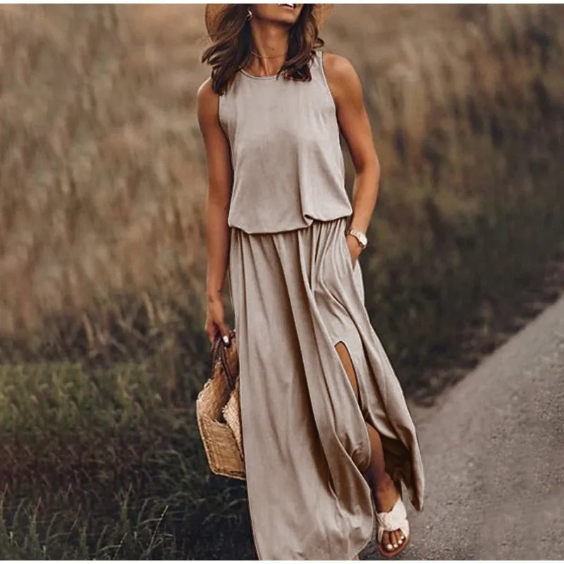 New Elegant Oversized Sleeveless Dresses