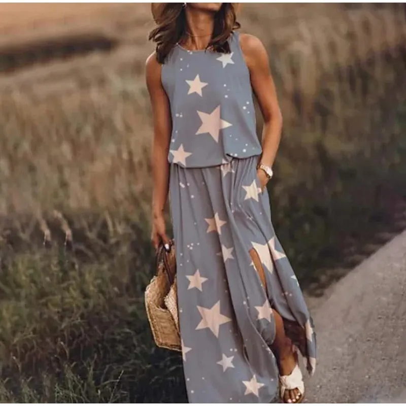 New Elegant Oversized Sleeveless Dresses
