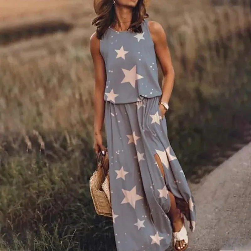 New Elegant Oversized Sleeveless Dresses