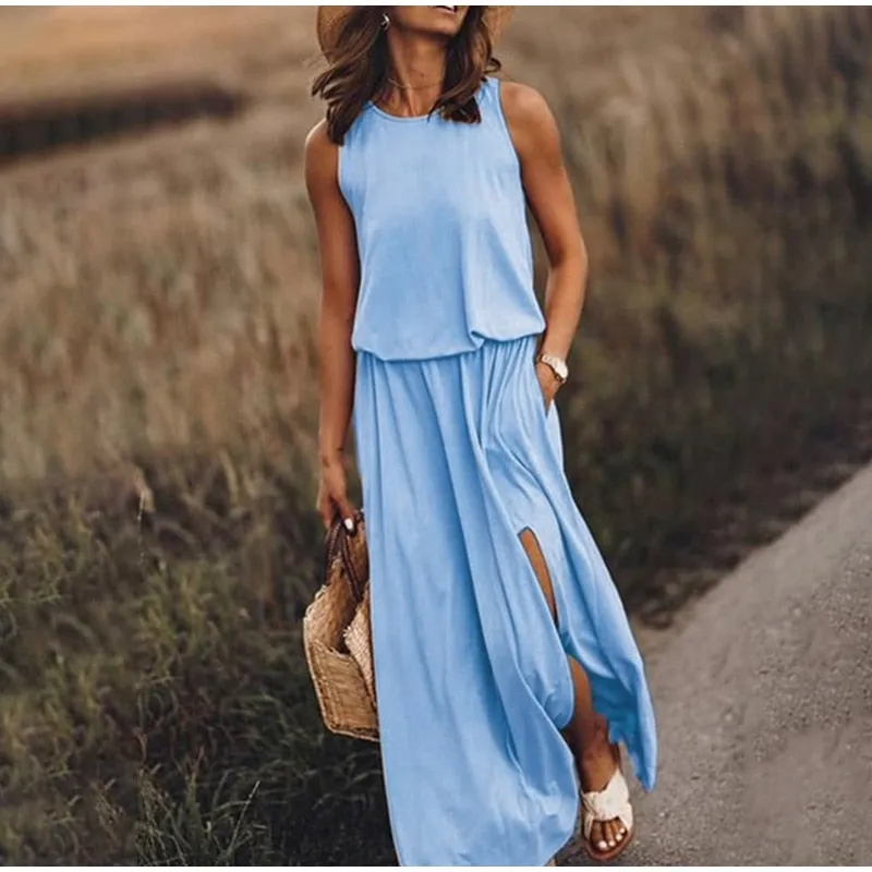 New Elegant Oversized Sleeveless Dresses