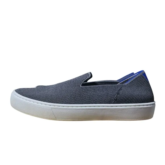 Rothy's Original Slip On Sneaker Charcoal Grey Solid Comfortable Insert sz 6