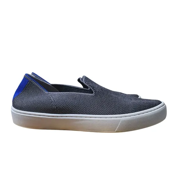 Rothy's Original Slip On Sneaker Charcoal Grey Solid Comfortable Insert sz 6