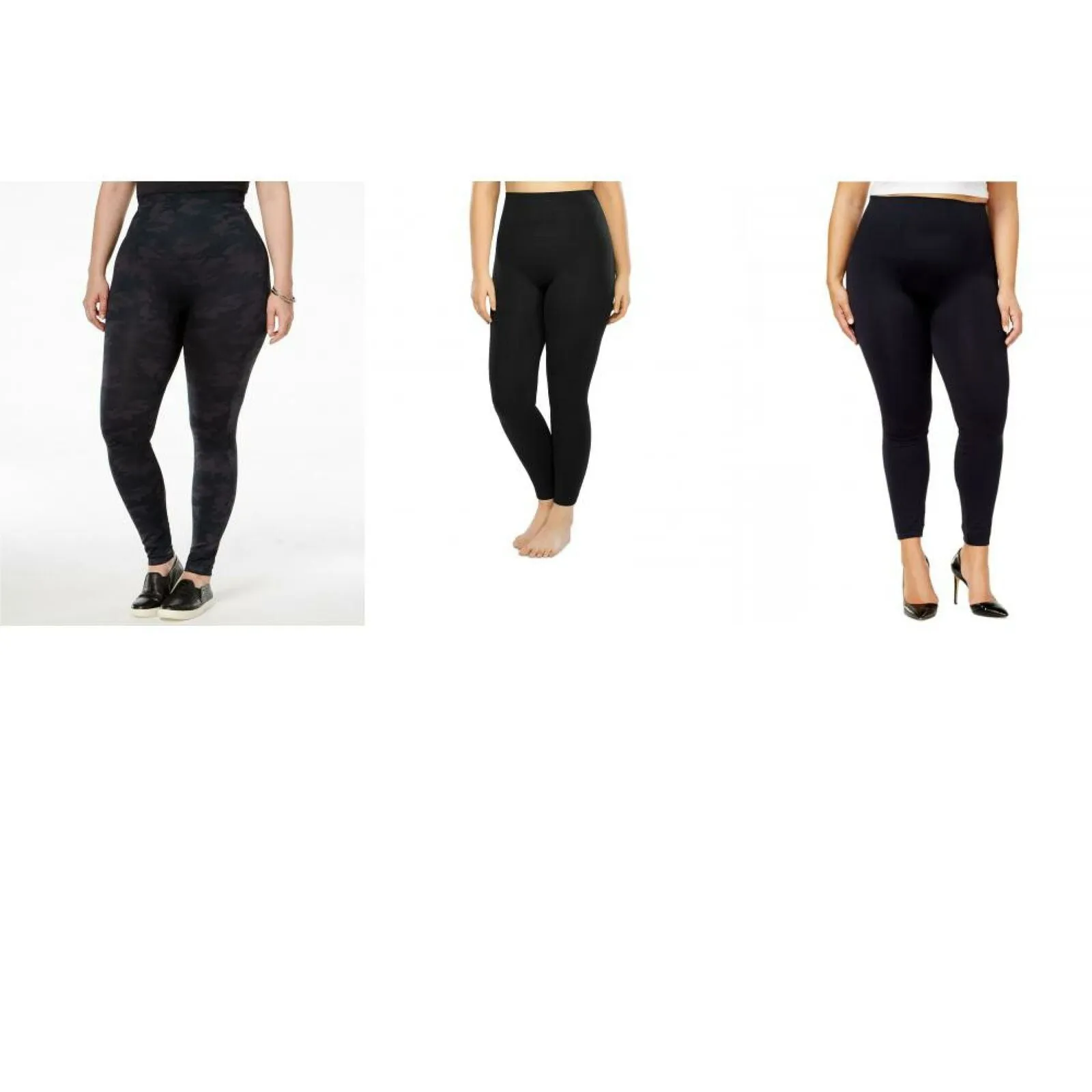 Spanx Women's Plus Size Look At Me Now Tummy Control Leggings. FL351P