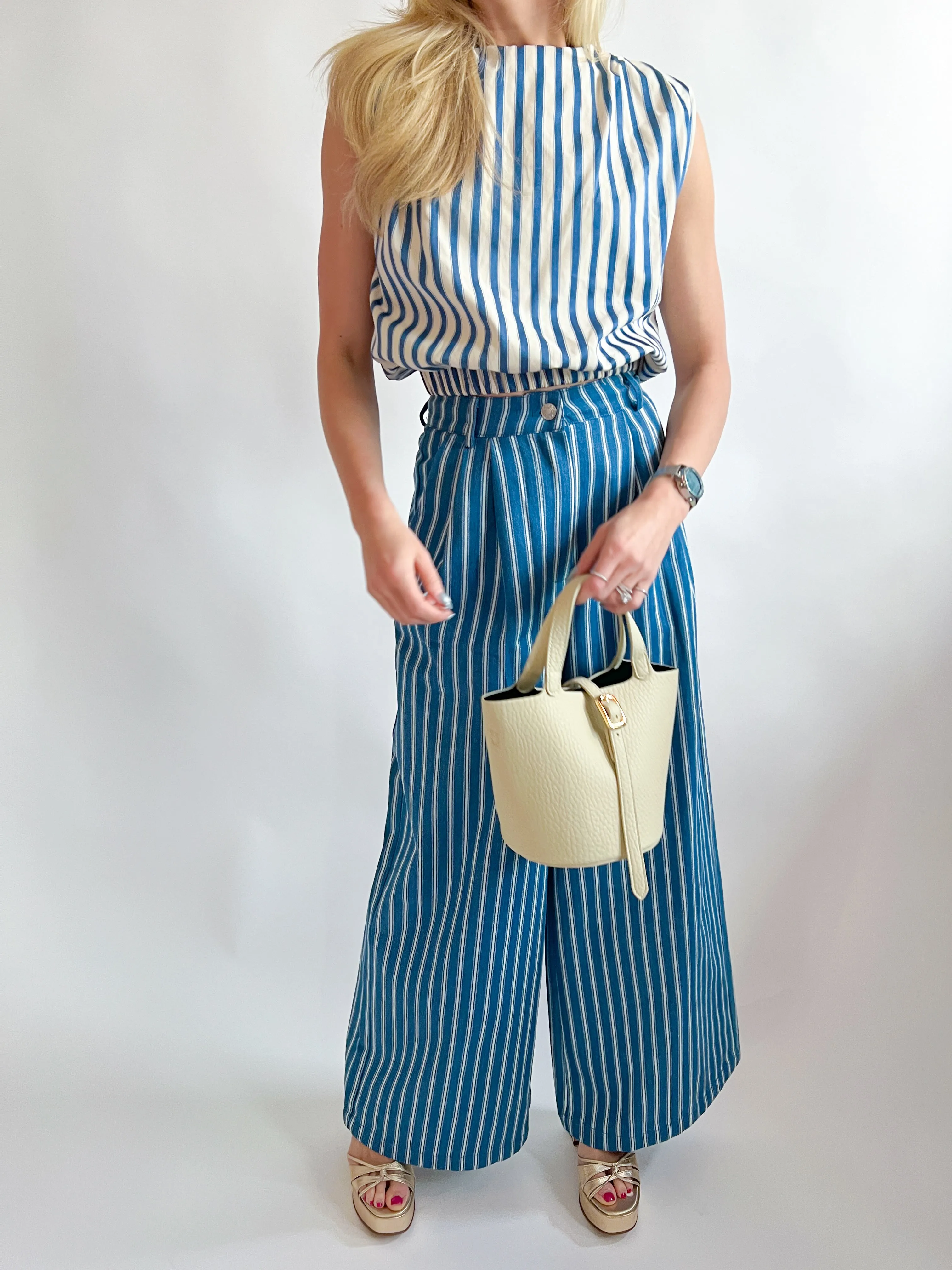 Striped Woven Pant