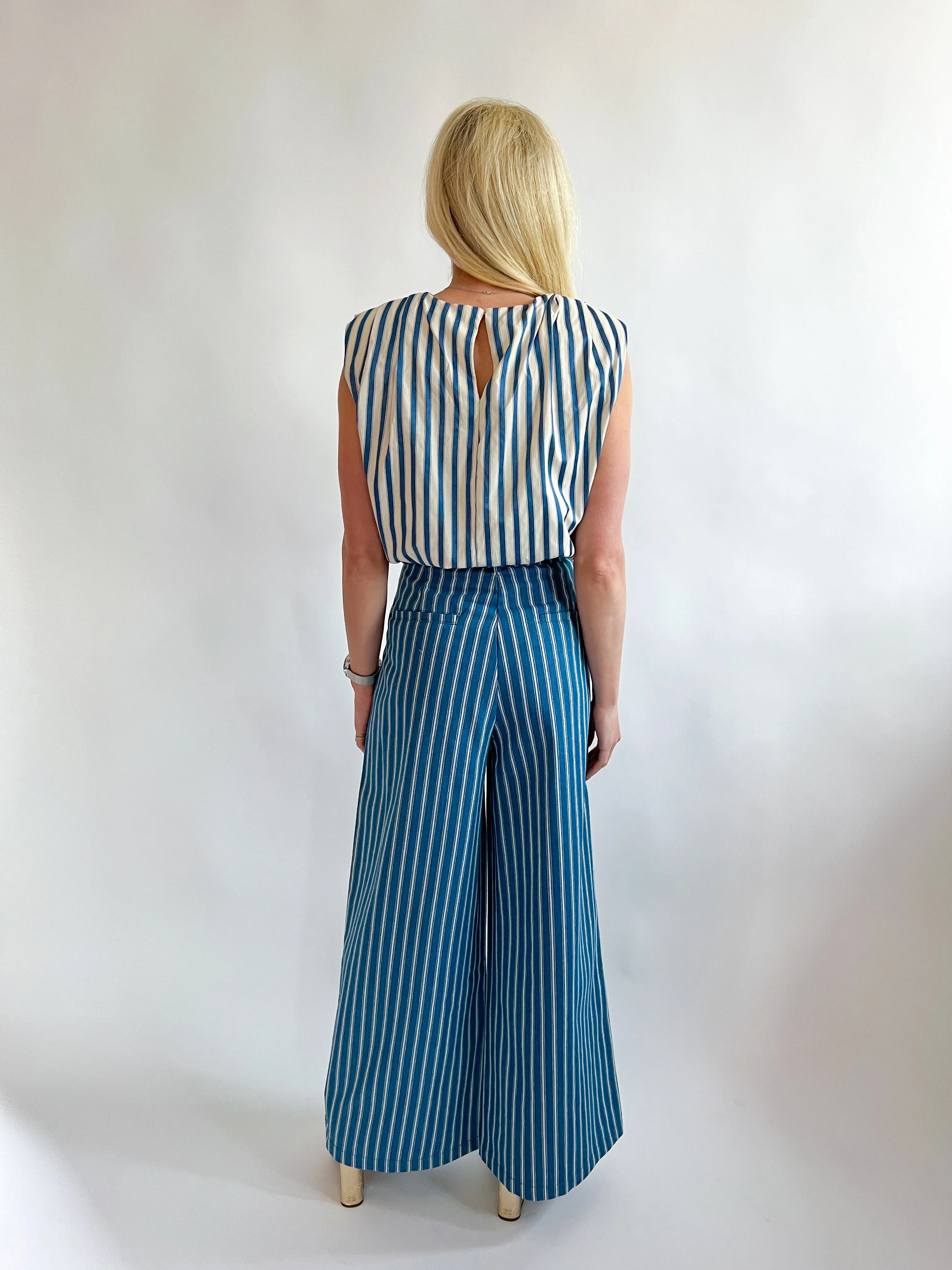 Striped Woven Pant