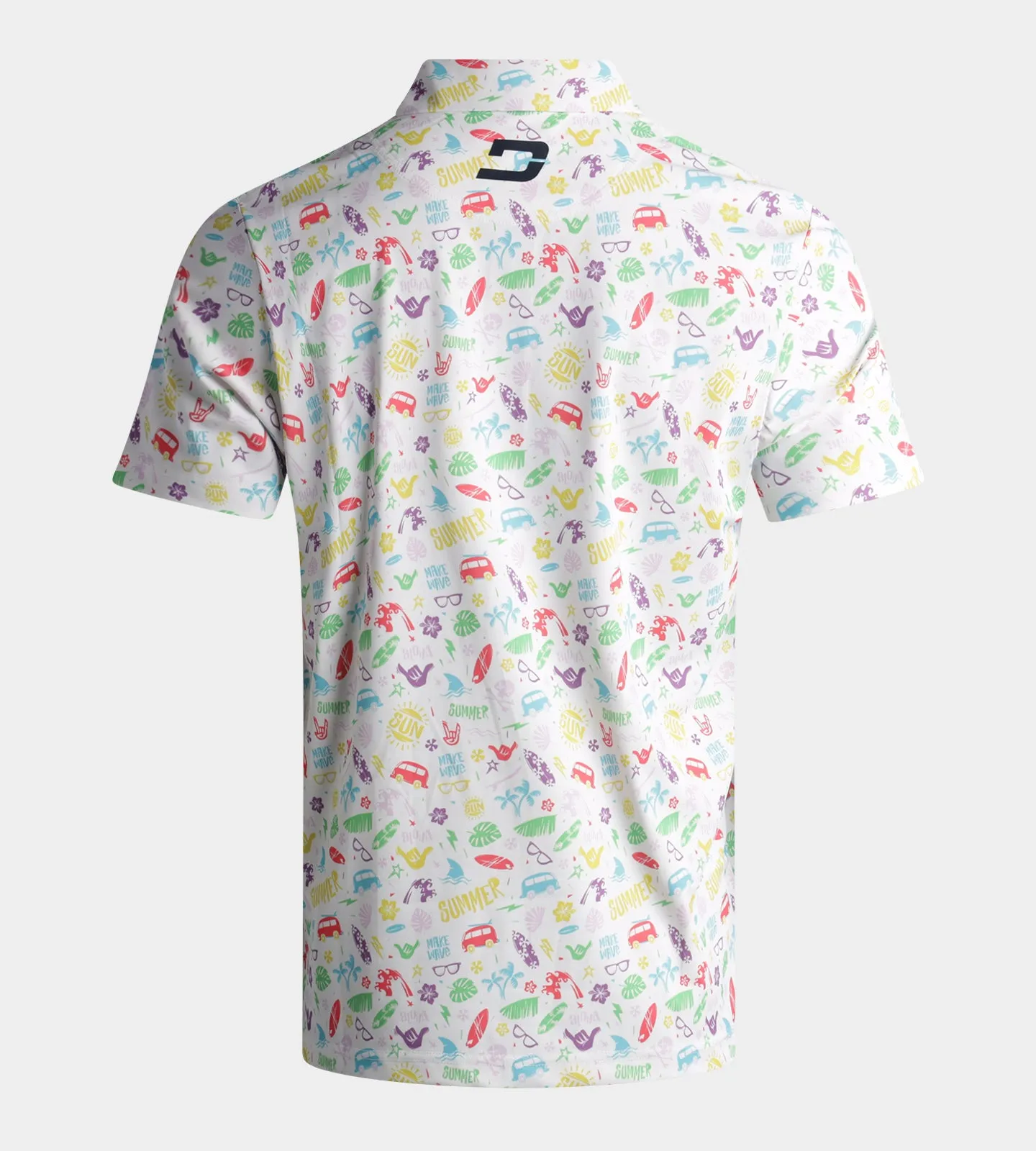SUMMER BEACH POLO - WHITE