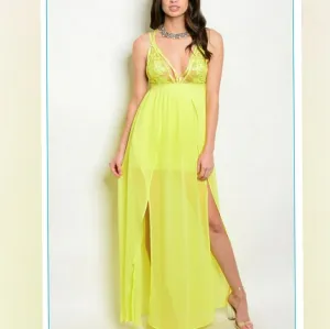 💋🚨super Hot 💋🌡Color LIME DRESS