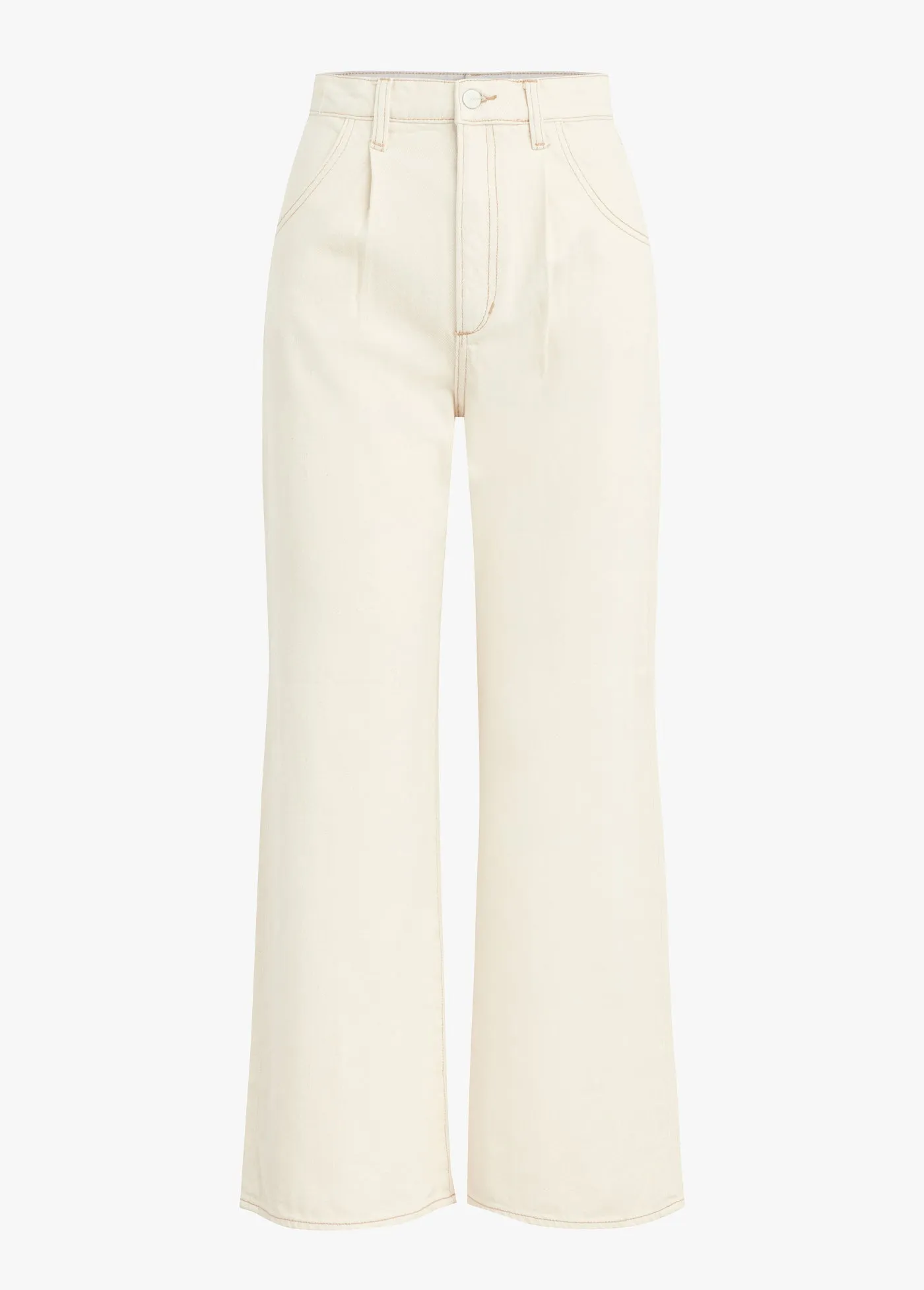 THE PLEATED WIDE LEG ANKLE