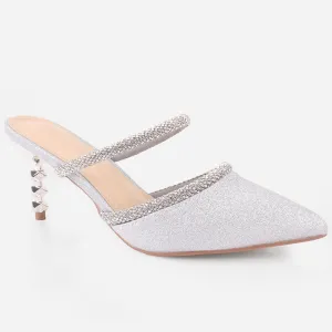 Women's "SONAB" Pointy Embellished Sandals