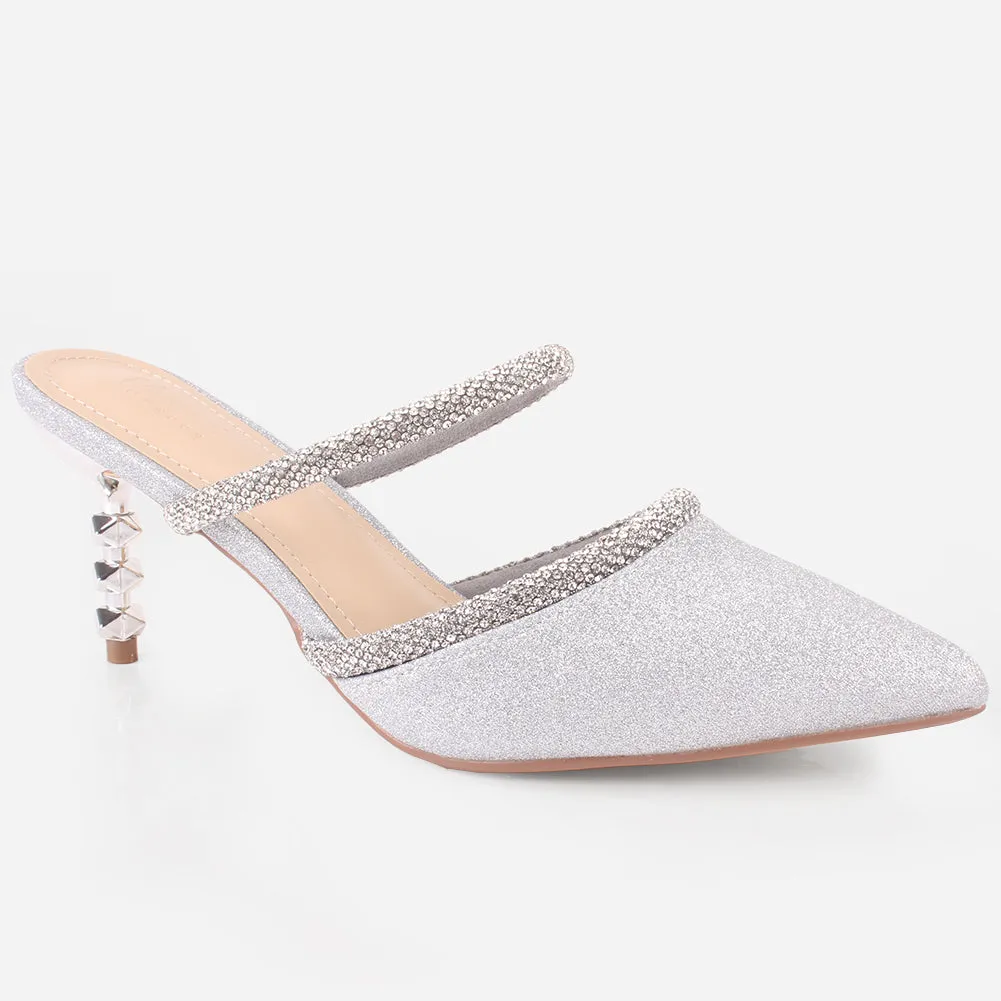 Women's "SONAB" Pointy Embellished Sandals