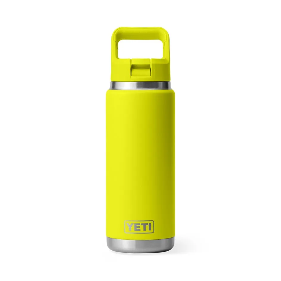 YETI RAMBLER 26OZ BOTTLE WITH STRAW CAP